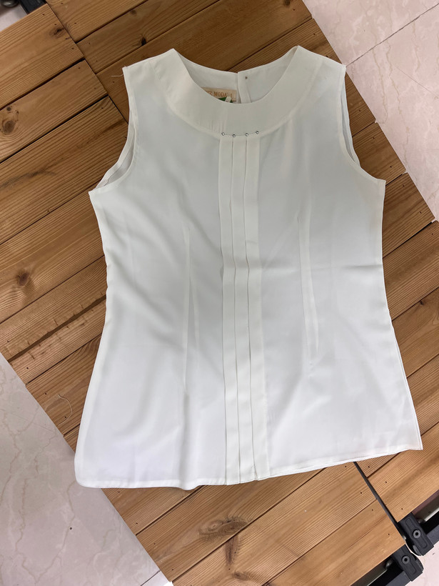 تاپ زنانه مدل حلقه ای جلو پیله جنس الیزه برند moda